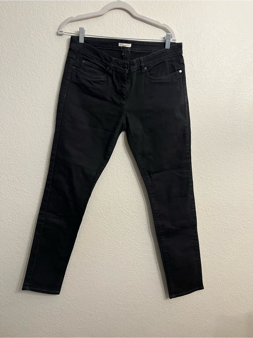 Eileen Fisher Black Skinny Stretch Jeans